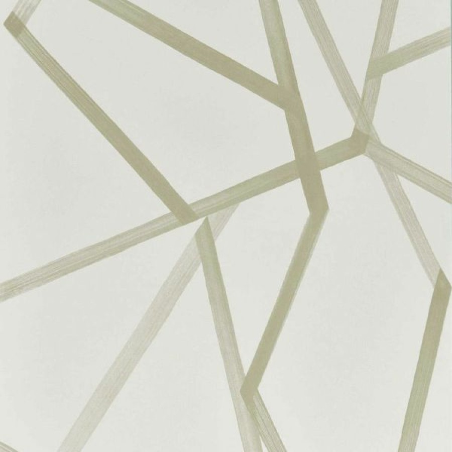 Geometric & Motif | * New Harlequin Sumi Geometric Wallpaper Oyster And Gilver Htew112601