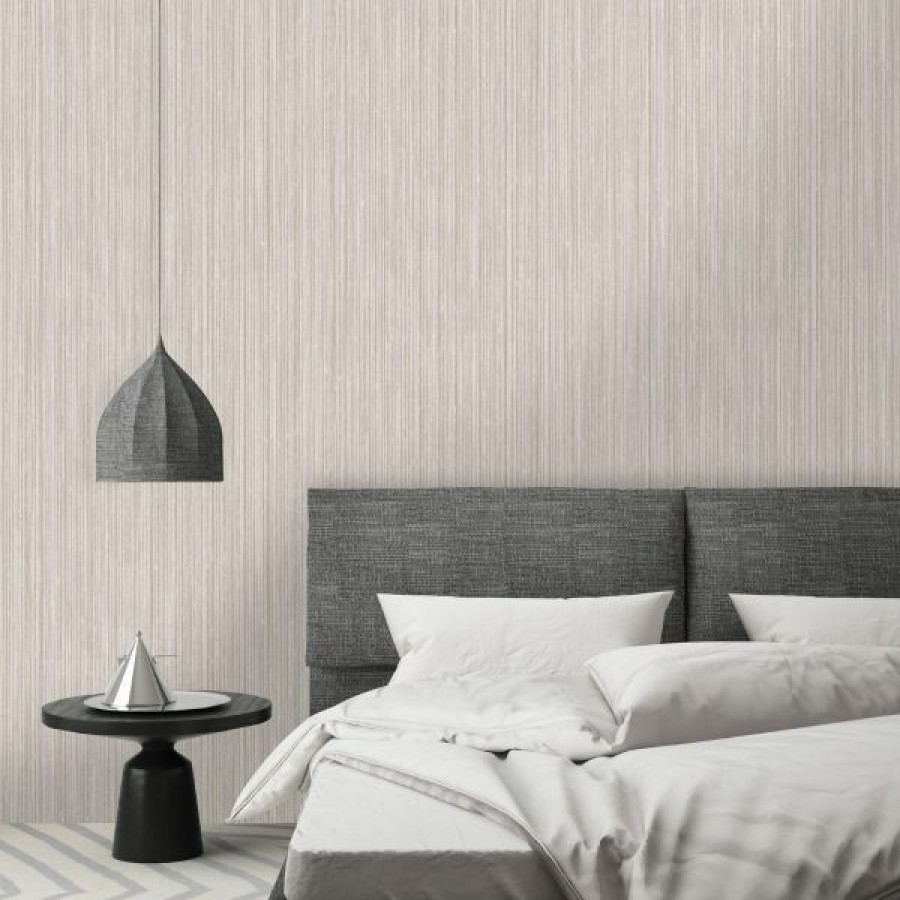 Paste The Wall | * Popular Adeline Stripe Wallpaper Heather/Gold Holden 65712