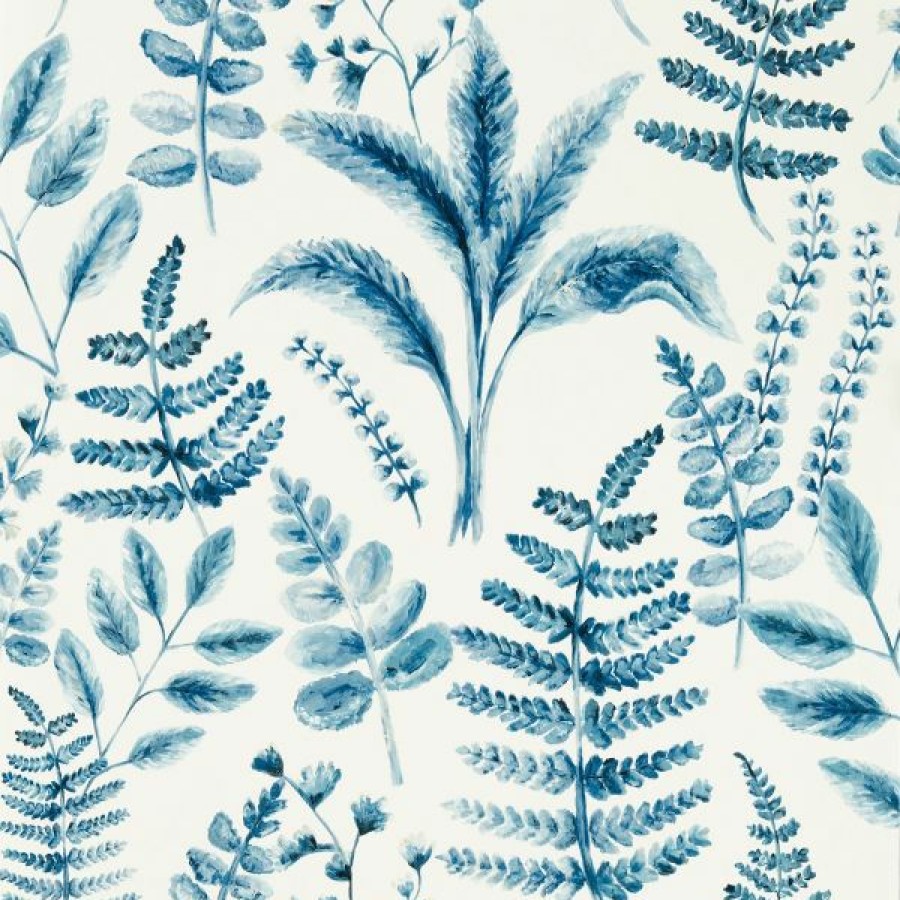 Other | * Free Delivery Marianne Bracken Wallpaper Denim Clarke And Clarke W015601