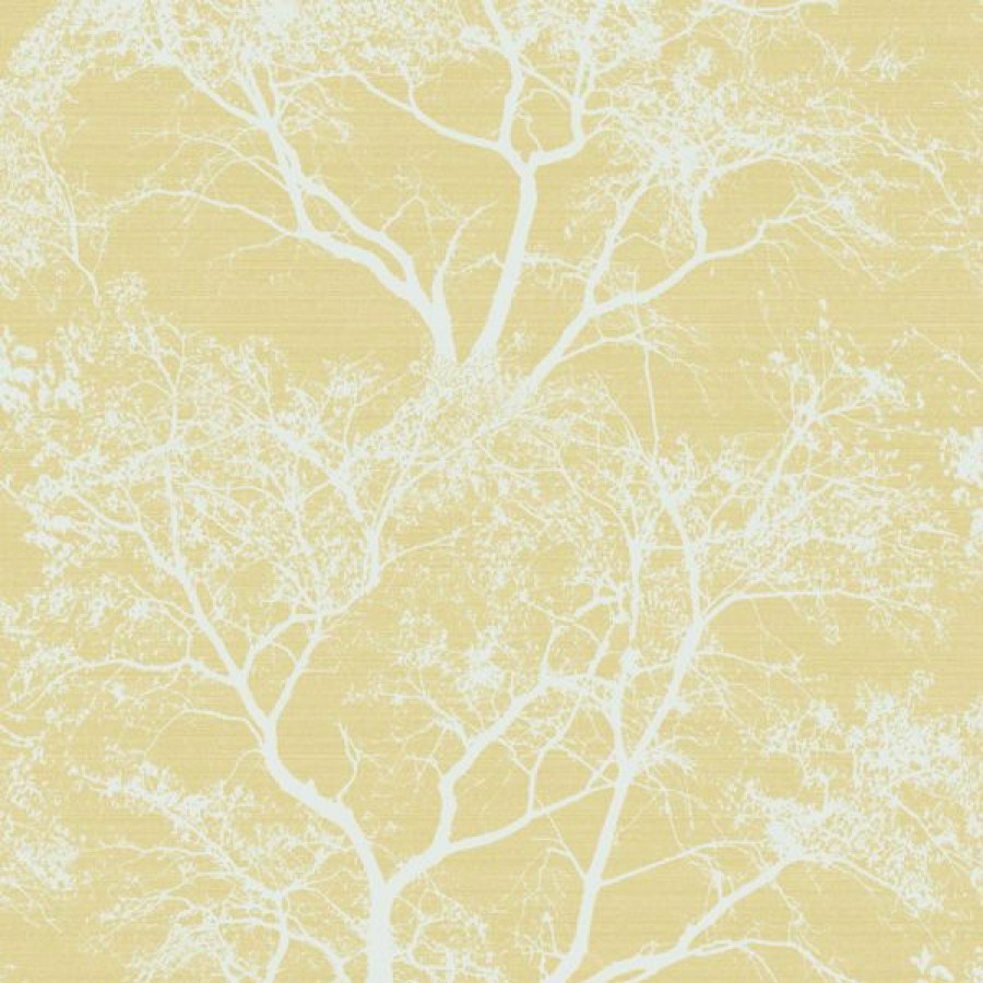 Glitter | * Fashionable Whispering Trees Glitter Wallpaper Yellow Holden 65621