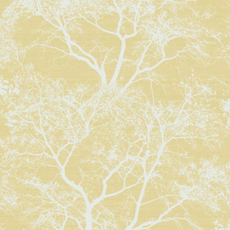 Glitter | * Fashionable Whispering Trees Glitter Wallpaper Yellow Holden 65621