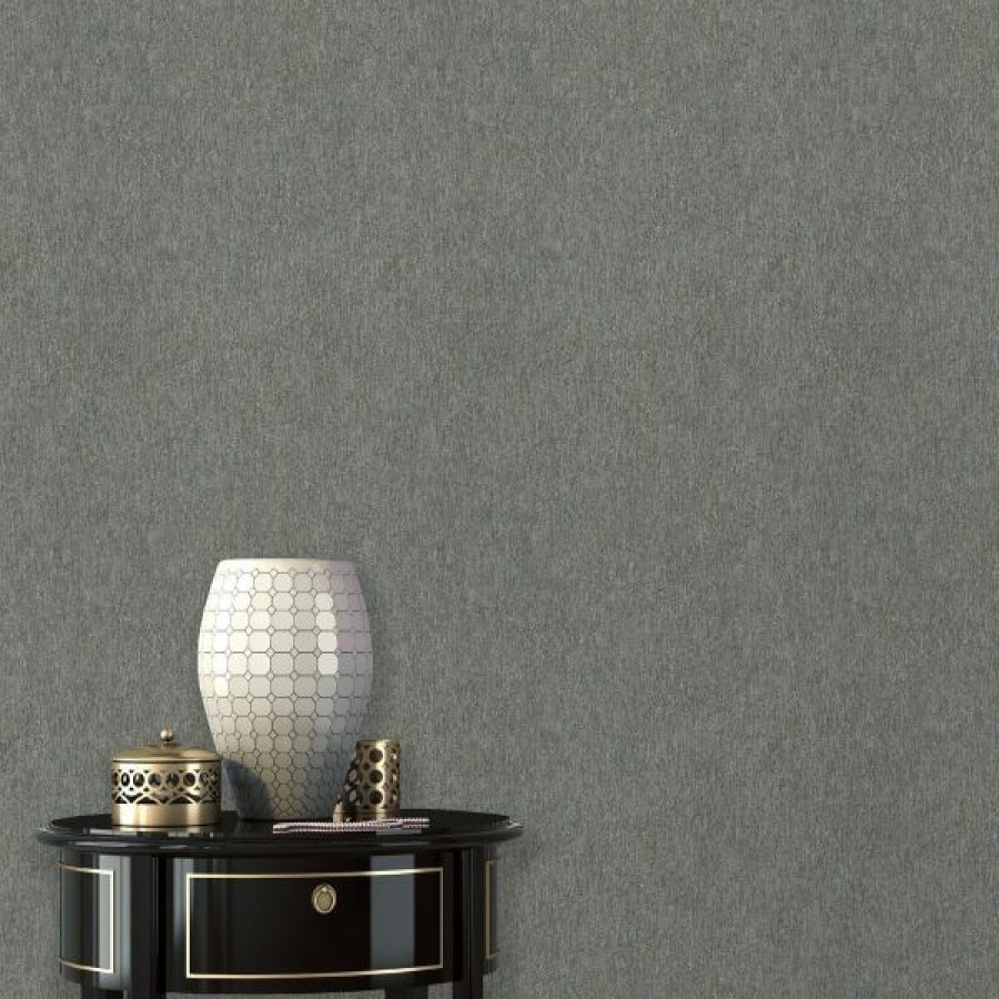 Plain | * 100% Guarantee Eden Wallpaper Collection Firth Texture Slate Muriva M29909