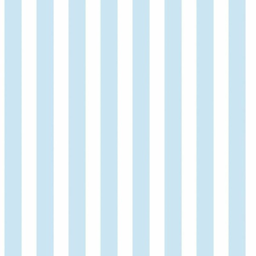 Stripe | * Sale Online Tiny Tots 2 Regency Stripe Wallpaper Sky Blue Galerie G78405