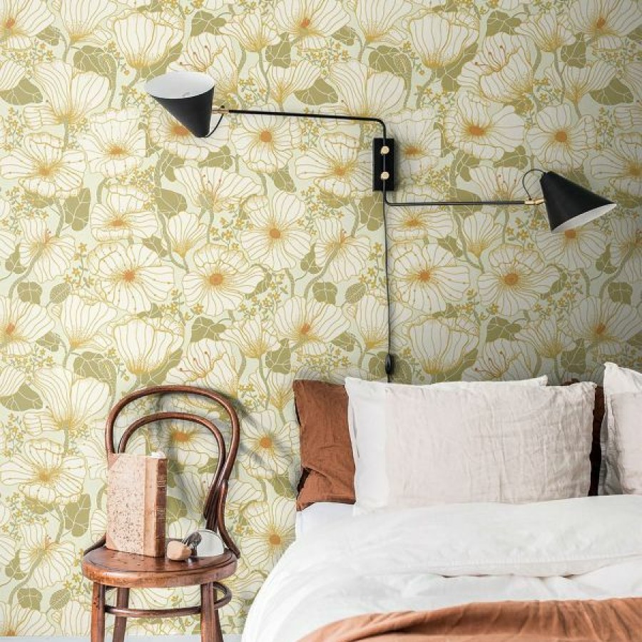 Arts | * Quality Guarantee Sommarang Matilda Wallpaper Gold Galerie S65111