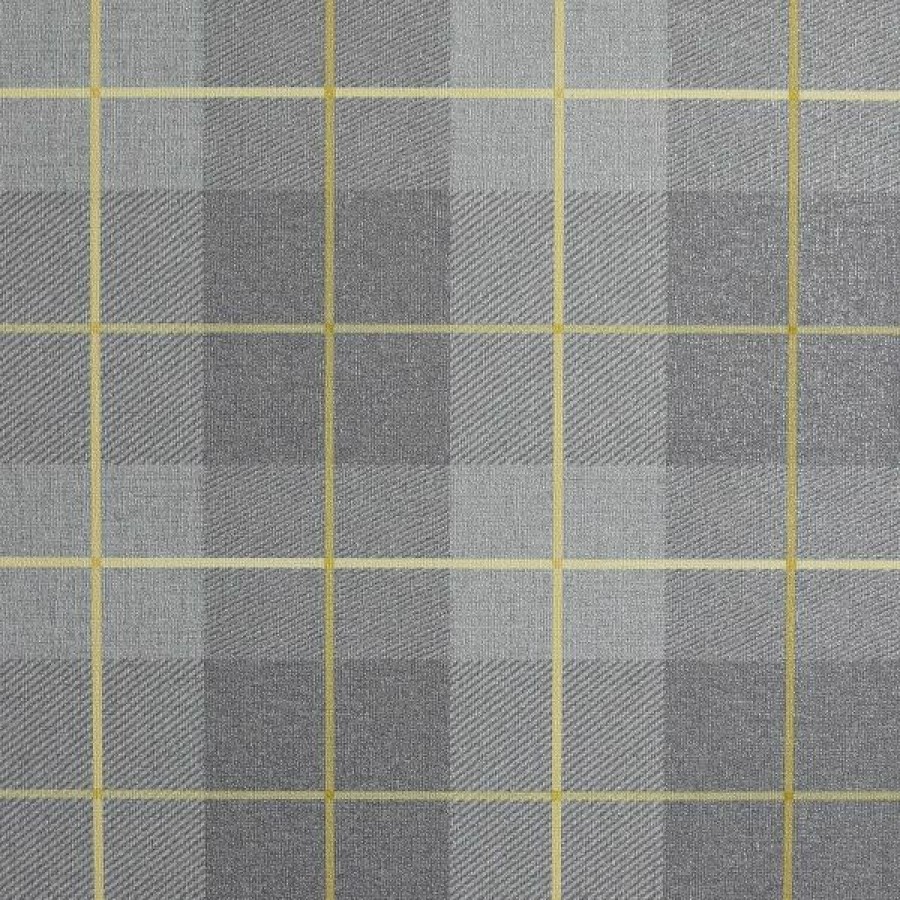 Stripe | * Less Expensive Heritage Tartan Wallpaper Ochre / Grey Arthouse 299000