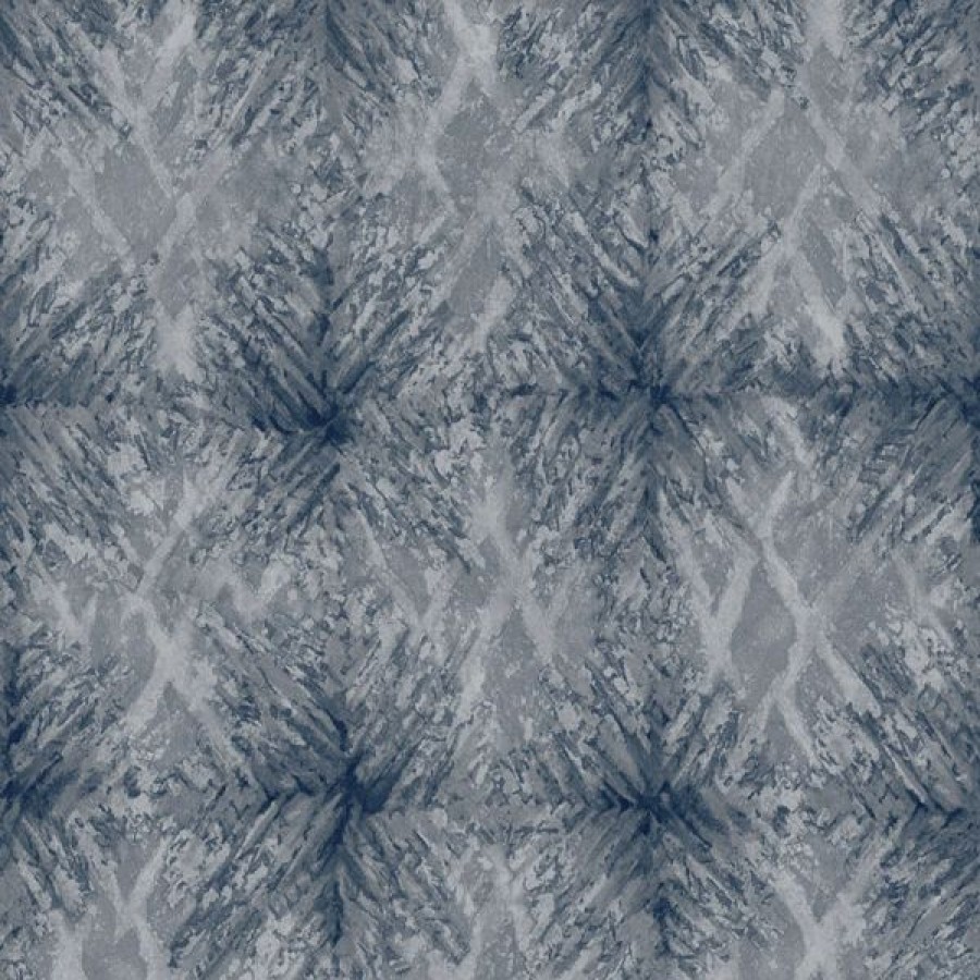 Geometric & Motif | * Less Expensive Minerals Moonstone Navy Wallpaper Holden 35752