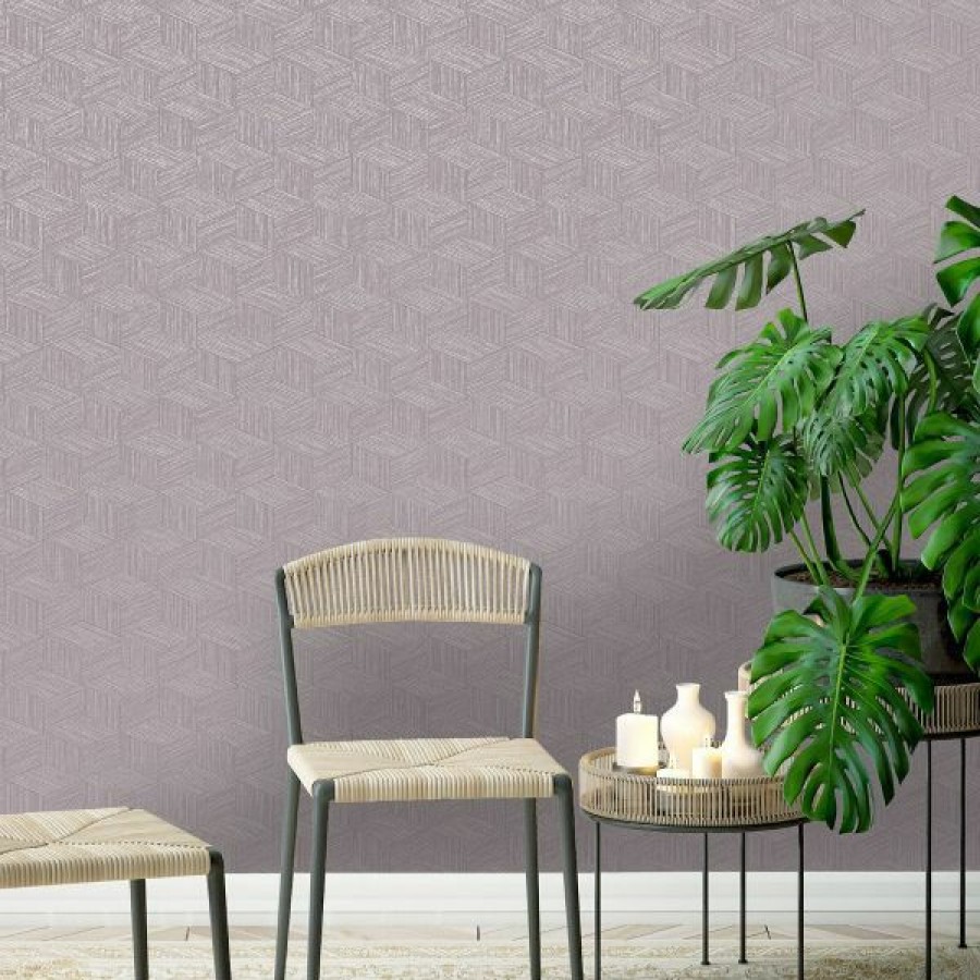 Paste The Wall | * Clearance Bakau Geometric Wallpaper Heather Holden 65643