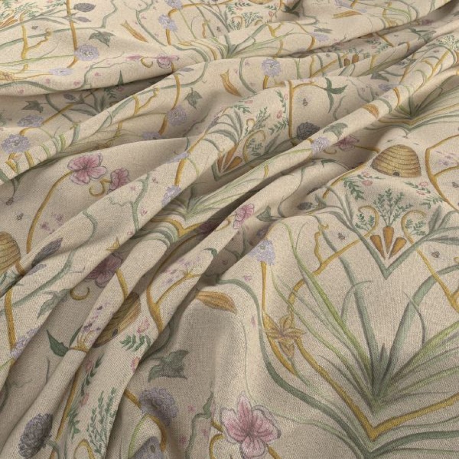 Fabric | * Good Quality The Chateau By Angel Strawbridge Potagerie Fabric Linen Poa/Lin/14000Fa By The Meter