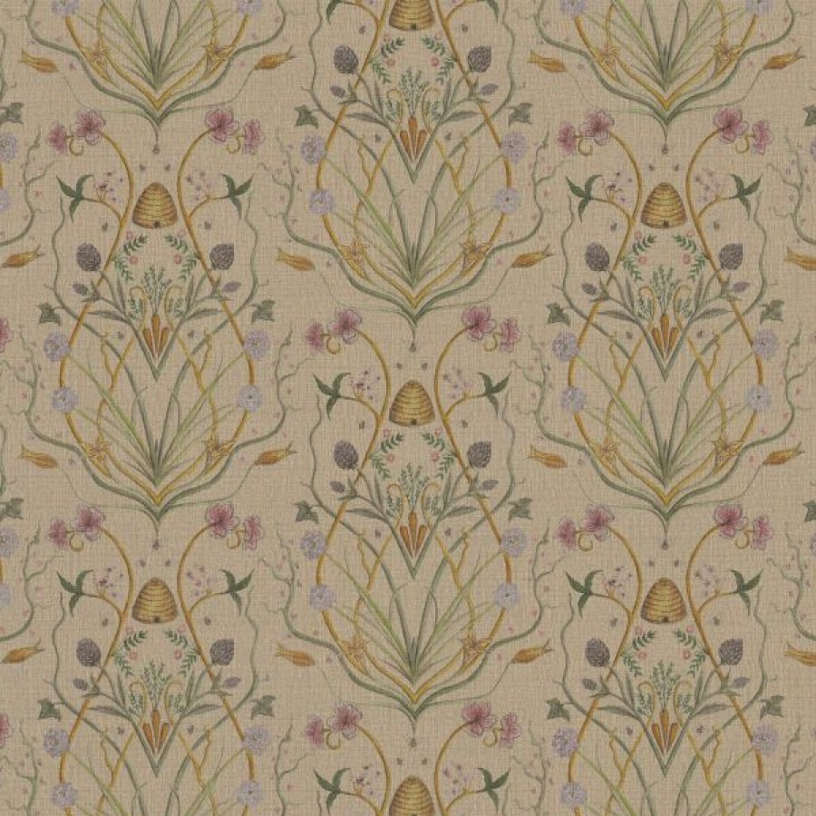 Fabric | * Good Quality The Chateau By Angel Strawbridge Potagerie Fabric Linen Poa/Lin/14000Fa By The Meter