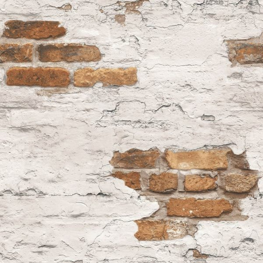 Bricks & Stone | * Popular Grunge Collection Wallpaper Exposed Brick Ochre Galerie G45352