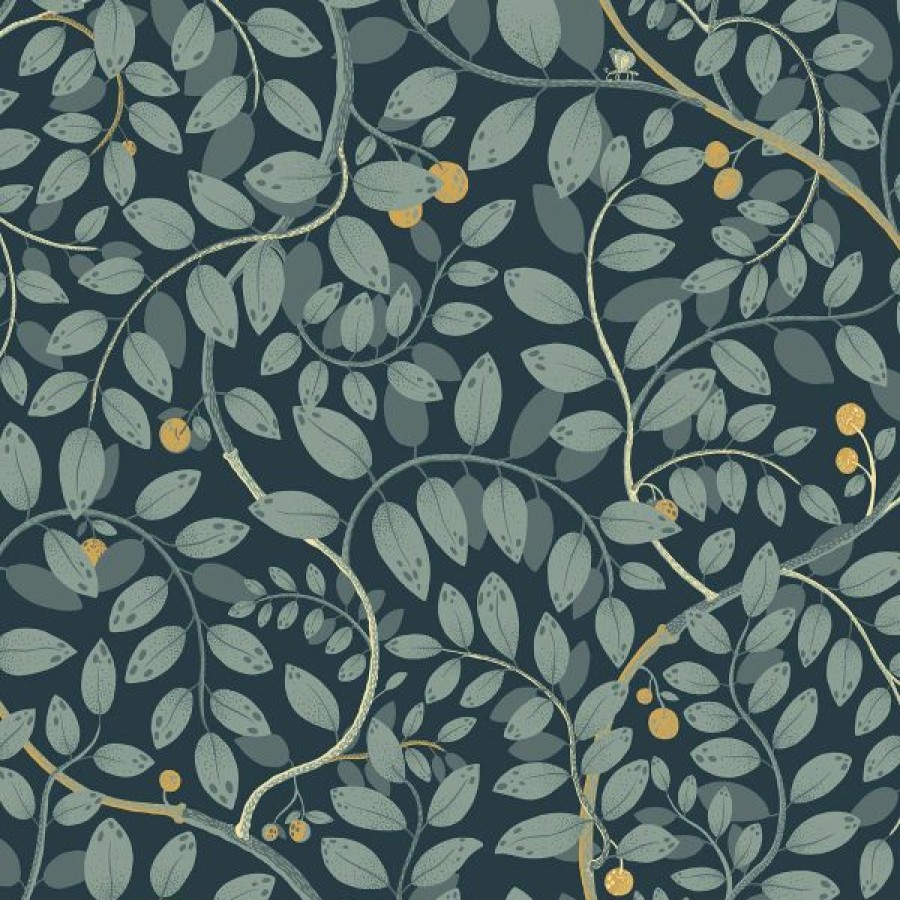 Arts | * Top Sell Sommarang Kirke Wallpaper Blue Galerie S65106