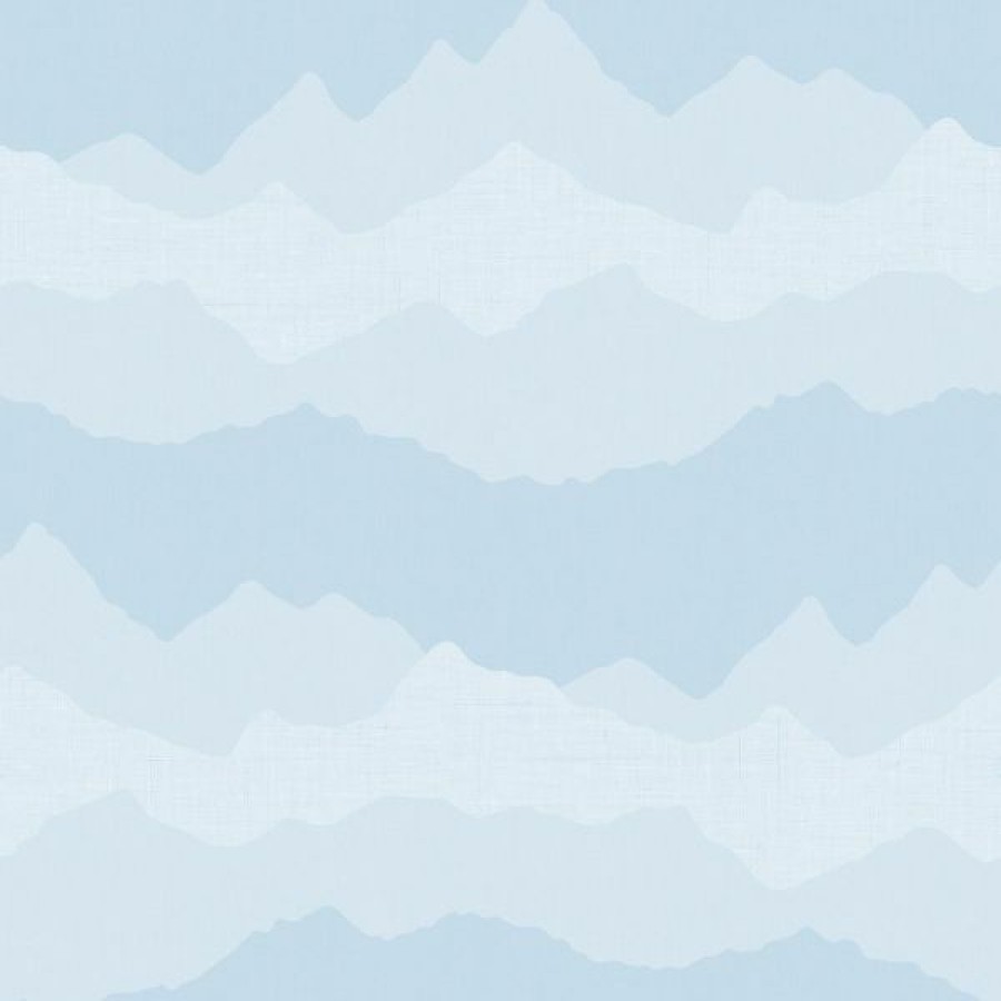 Bedroom | * Hot Sell Little Explorers Mountains Wallpaper Light Blue Galerie 5418