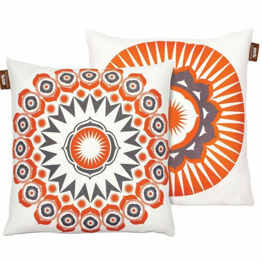 Matching Bedding | * Online Store Mini Moderns Darjeeling Cushion Tangerine Dream