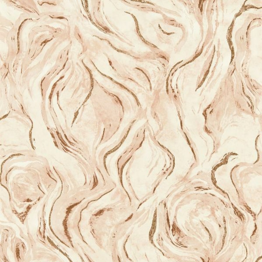 Other | * Top Sellers Lusso Lavico Wallpaper Blush Clarke And Clarke W0168/01