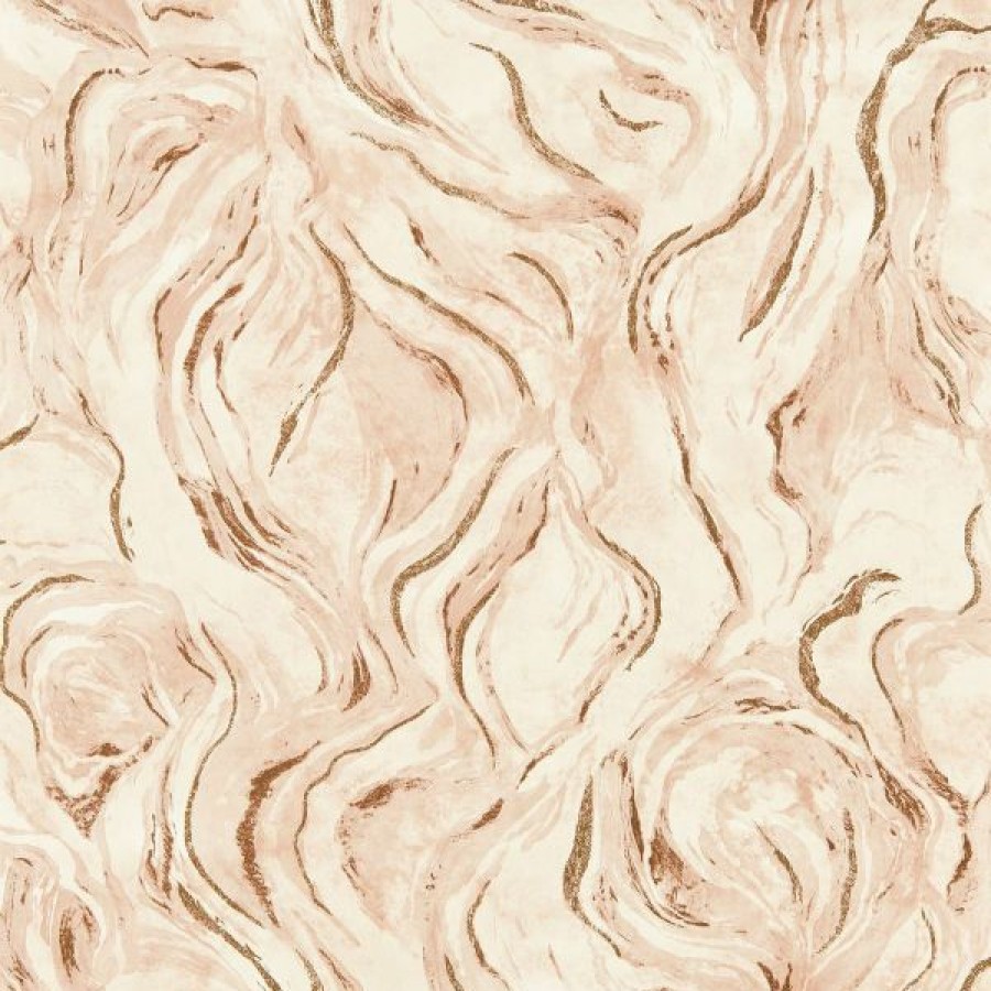 Other | * Top Sellers Lusso Lavico Wallpaper Blush Clarke And Clarke W0168/01